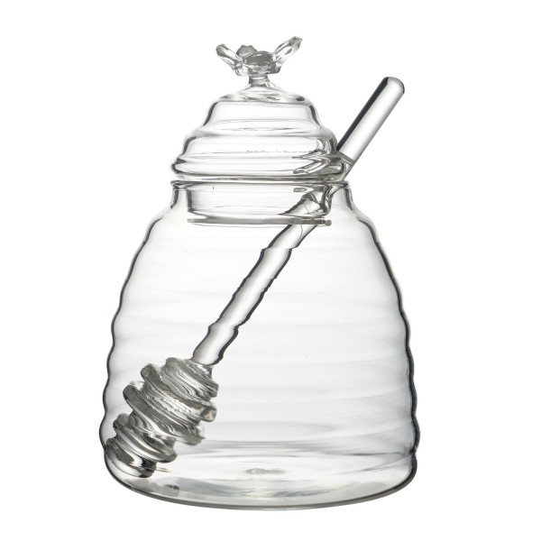 Słoik na miód BASIC KITCHEN 500 ml — słoik kuchenny do przechowywania miodu