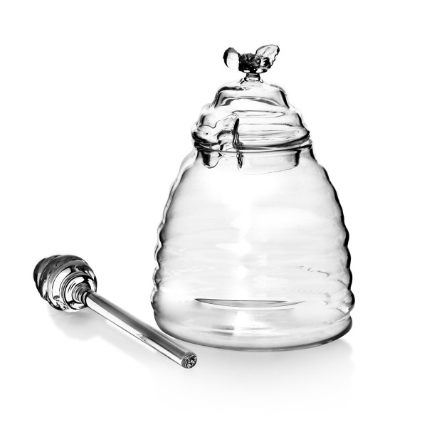 Słoik na miód BASIC KITCHEN 500 ml — słoik kuchenny do przechowywania miodu