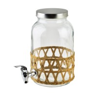 Słój kuchenny Modern Kitchen z kranikiem 3,5L w oplocie