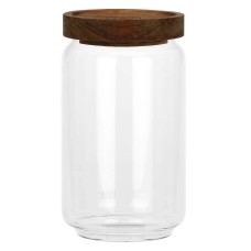 Скляний банку LA PORCELLANA BIANCA Libeccio 700 мл, для зберігання продуктів на кухні та консервації