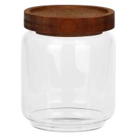 Скляна банка, LA PORCELLANA BIANCA, Libeccio 400 ml — для зберігання продуктів на кухні