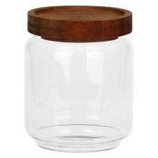 Скляна банка, LA PORCELLANA BIANCA, Libeccio 400 ml — для зберігання продуктів на кухні