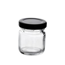 Скляний кухонний баночок Basic Kitchen Słoiczek 75 мл для зберігання спецій