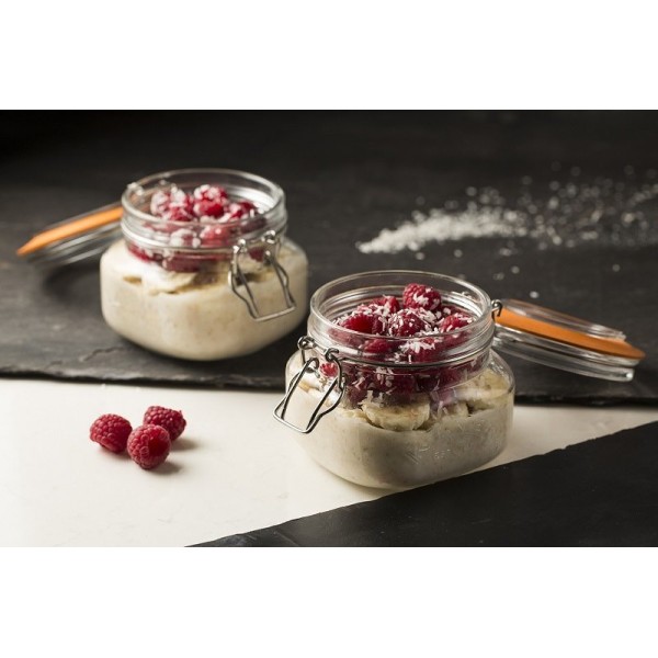 Słoik kuchenny, KIL, Square Clip Top Jar, 0,5 l, szczelny, kwadratowy