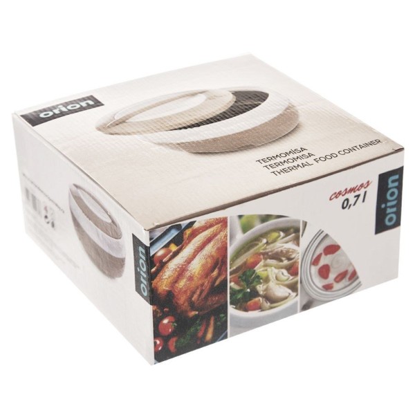 Термоміса Orion COSMOS 700 мл, сталева для супу та морозива, портативна термос-миска