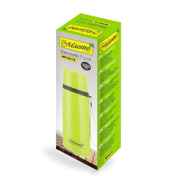 Termos termiczny Maestro MR-1642-35 stal nierdzewna 350ml do przechowywania napojów