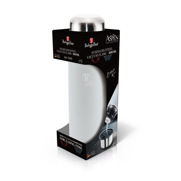 Termos termiczny Berlinger Haus Aspen Collection stalowy 1.0L BH-7820 do przechowywania napojów