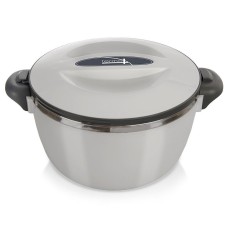 Термомиска, ORION, TERMO 128522, сталева 2 л — для супу та морозива, великий сірий