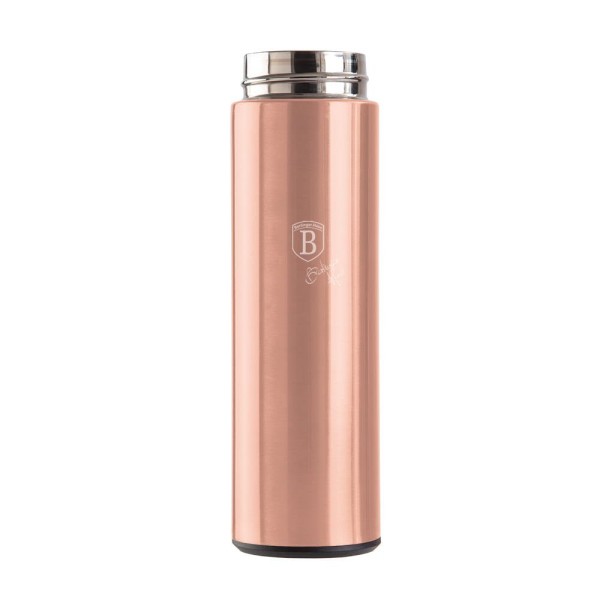Termos termiczny Berlinger Haus Rose Gold 0,45L z wskaźnikiem temperatury LED BH-7954