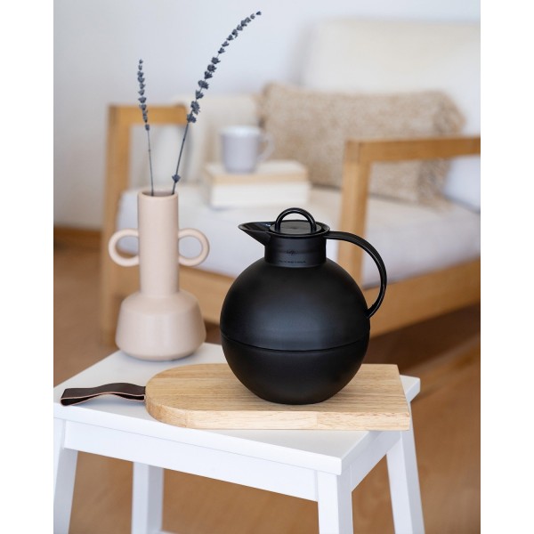 Termos termiczny Alfi Kugel 0,94 l czarny mat - kulisty design do napojów