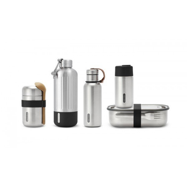 Termos obiadowy BLACK+BLUM BB-Termos (stalowy, czarny)