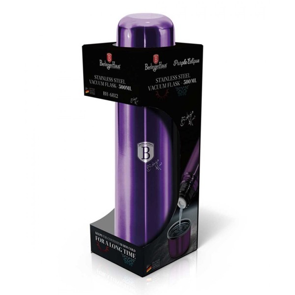 Termos termiczny Berlinger Haus Metallic Line 0,5 l fioletowy BH-6812