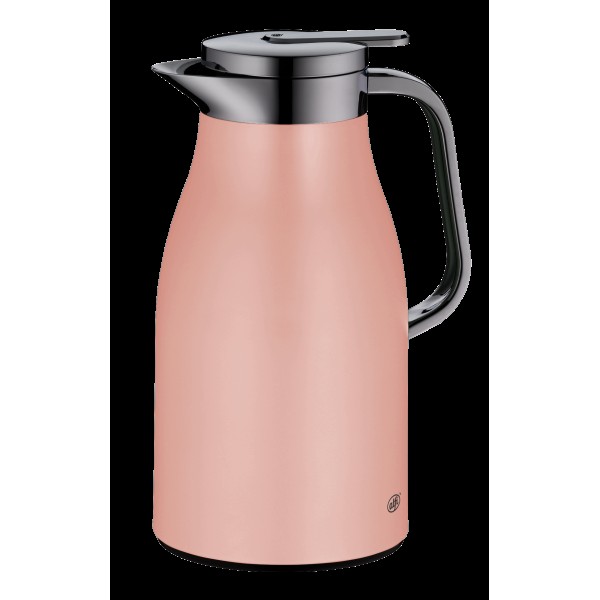 Термос Alfi Skyline 1 л пастельний рожевий матовий для збереження напоїв теплими або холодними