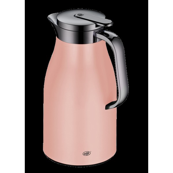 Термос Alfi Skyline 1 л пастельний рожевий матовий для збереження напоїв теплими або холодними