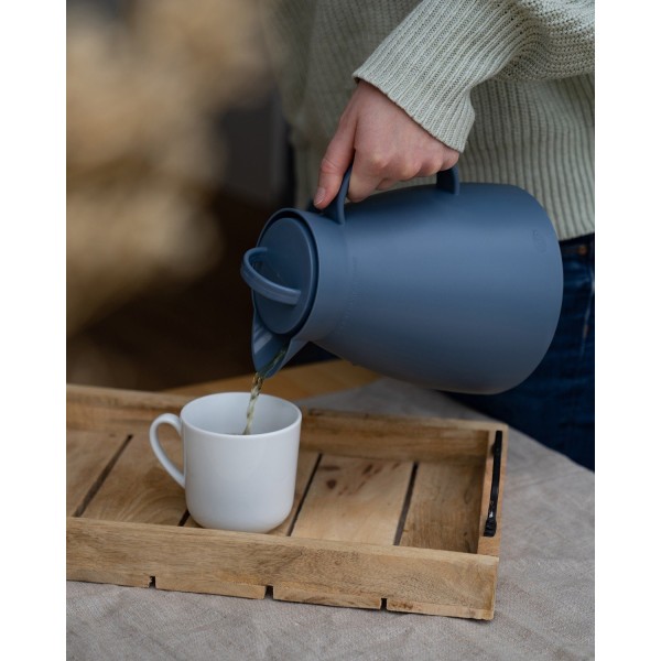 Termos termiczny Alfi DAN vintage indigo mat 1,00 l do przechowywania napojów