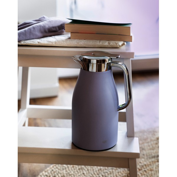 Термос Alfi Skyline Lavender Mat 1 л для збереження температури напоїв зі зручним об'ємом