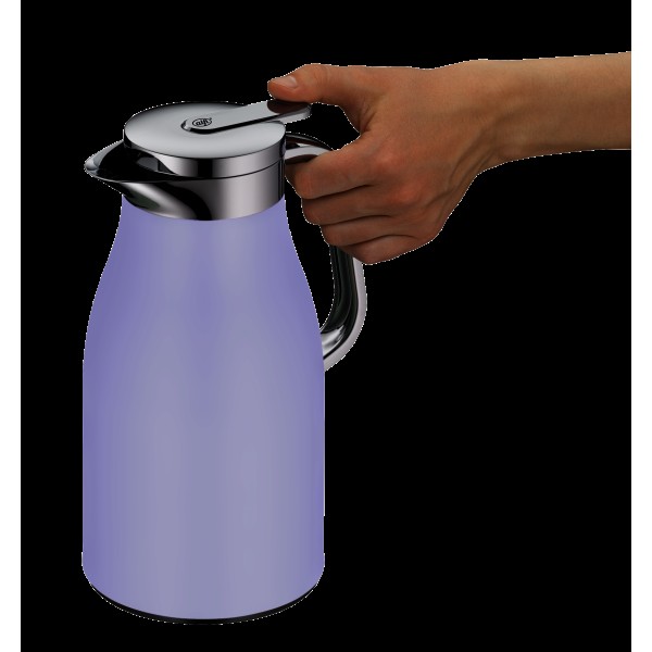 Термос Alfi Skyline Lavender Mat 1 л для збереження температури напоїв зі зручним об'ємом