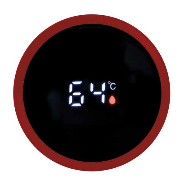 Termos termiczny Berlinger Haus Burgundy BH-7955 stalowy 0,45l z wskaźnikiem LED temperatury
