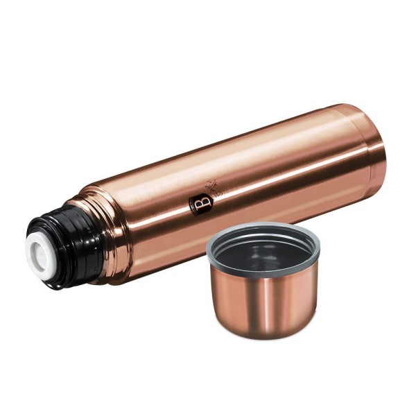 Термос термічний Berlinger Haus Metallic Line Rosegold BH-7605, 1 л, для збереження напоїв тепло/холод