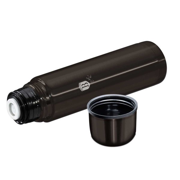 Termos termiczny Berlinger Haus Metallic Line 0,75L czarny błyszczący BH-6818