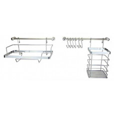 Кухонний рейндж METLEX MX-4540, 10 шт., сріблястий