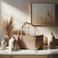 Кошик для зберігання, WILL, Kuferek wiklinowy 23×29×11.5 см — для організації кухні та зберігання продуктів