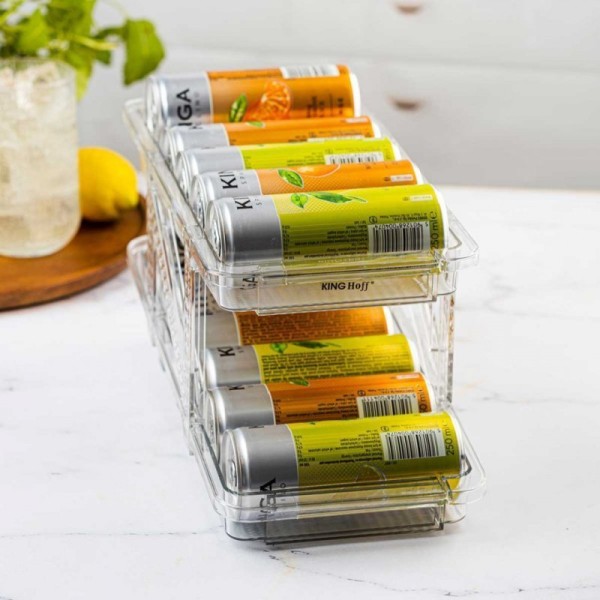 Organizer grawitacyjny, Kinghoff KH-1944, na puszki do szafki, regulowany