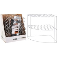 Органайзер кухонний, PÓŁKA, кутова полиця 23x23x21 см для зберігання інвентарю