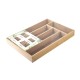 Organizer do sztućców Rais Wkład do szuflady 38x28x4 cm