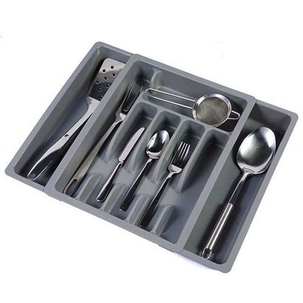 Organizer do szuflady, brak marki, 2615 — rozsuwany wkład na sztućce, do kuchni