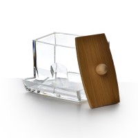 Органайзер для кухні Bea Pojemnik на ватні диски 8,5x5,5x8,5 см