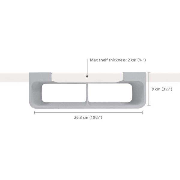 Organizer na folie i torby spożywcze JOSEPH JOSEPH JJ-Organizer (do szafki)