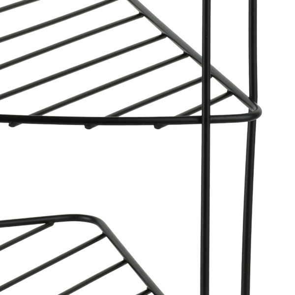 Półka narożna Modern Kitchen metalowa 22,5x22,5x21,5 cm do organizacji kuchni