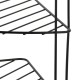 Półka narożna Modern Kitchen metalowa 22,5x22,5x21,5 cm do organizacji kuchni