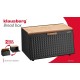 Chlebak Klausberg KB-7467 stalowo-drewniany dwustronny do przechowywania pieczywa