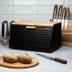 Chlebak Klausberg KB-7467 stalowo-drewniany dwustronny do przechowywania pieczywa