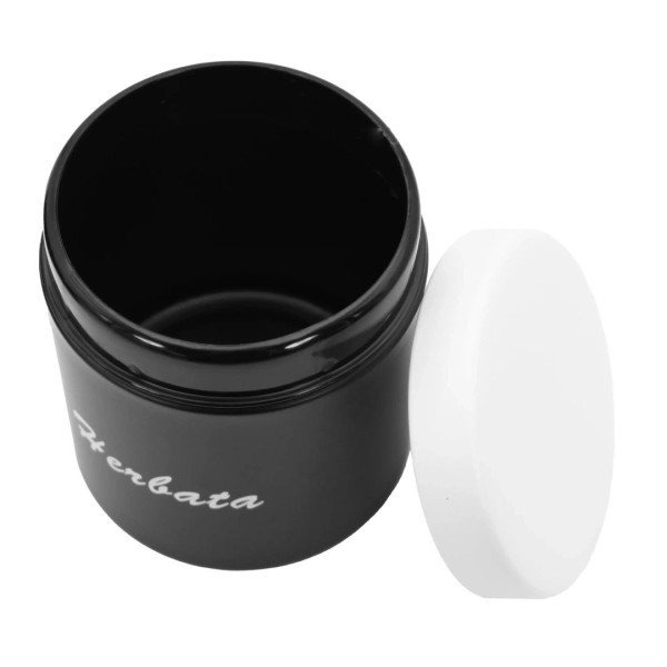 Chlebak, Brunbeste, BB-2669, металевий, малий, з 3 контейнерами для кави, чаю, цукру та спецій, застосування: для зручного зберігання та сервування на кухні