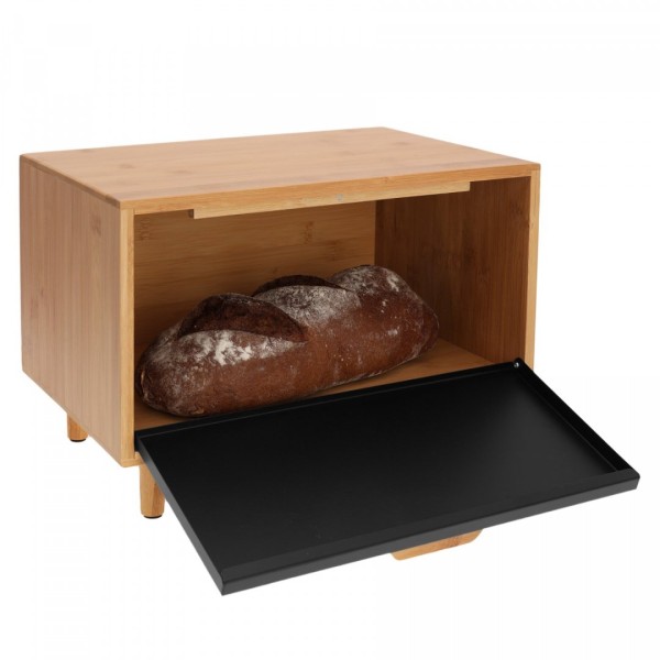 Chlebak Klausberg KB-7399 bambusowy do przechowywania pieczywa