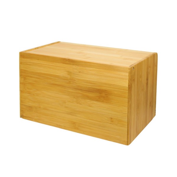 Chlebak Brunbeste BB-4256 bambusowy pojemnik na pieczywo czarny do kuchni