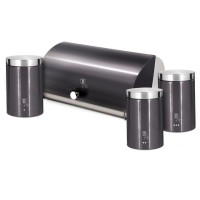 Chlebak Berlinger Haus BH-6732 Carbon Pro z zestawem pojemników do przechowywania żywności