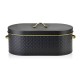 Хлібниця Cookini Sandy Black 34x18x13 см для свіжого зберігання хліба