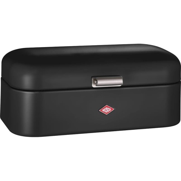 Хлібниця Wesco Grandy matt black 420 мм для зберігання хліба в кухні Хлібниця Wesco Grandy matt black 420 мм для зберігання хліба в кухні
