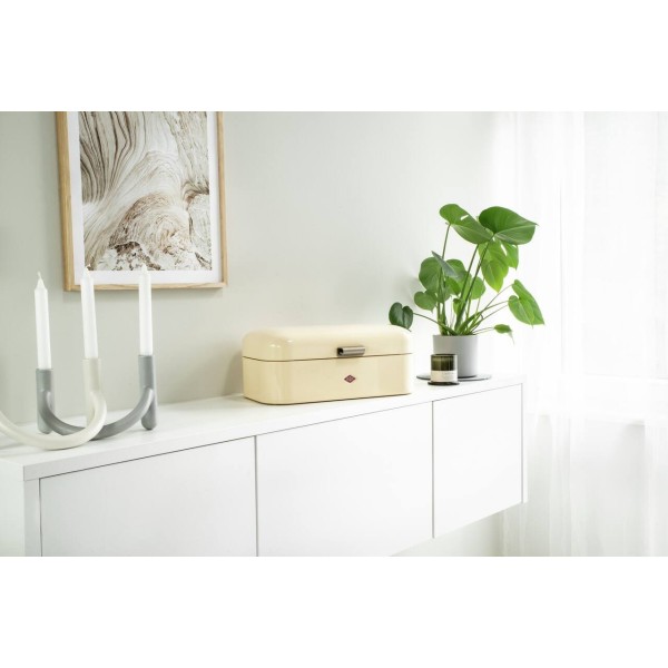 Хлібниця Wesco Grandy matt black 420 мм для зберігання хліба в кухні Хлібниця Wesco Grandy matt black 420 мм для зберігання хліба в кухні