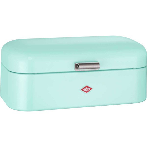 Хлібниця Wesco Grandy м’ятна 420 мм для зберігання хліба на кухні Хлібниця Wesco Grandy м’ятна 420 мм для зберігання хліба на кухні