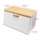 Chlebak Brunbeste BB-2679 dwustronny stalowo-drewniany do organizacji kuchni