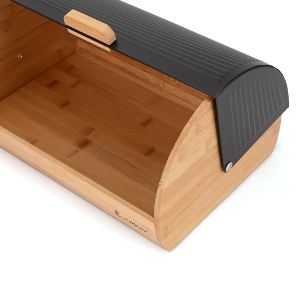 Chlebak, bambus, E-6045 — поємник для хліба, зберігання на кухні, для хліба та випічки