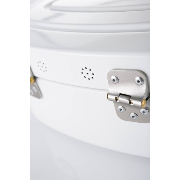 Хлібниця Elly Single 320 мм біла матова для зберігання хліба в кухні Хлібниця Elly Single 320 мм біла матова для зберігання хліба в кухні