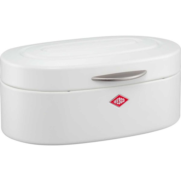 Хлібниця Elly Single 320 мм біла матова для зберігання хліба в кухні Хлібниця Elly Single 320 мм біла матова для зберігання хліба в кухні