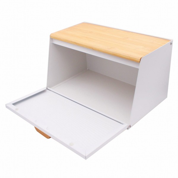 Chlebak Brunbeste BB-2678 stalowo-drewniany dwustronny do przechowywania pieczywa