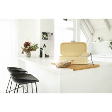 Хлібниця Grandy Chłodny сірий 420 мм для зберігання свіжого хліба вдома